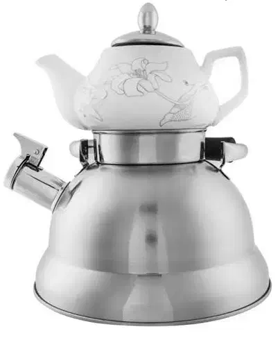 کتری وقوری ۳لیتری استیل مارک M.T.G|قوری، کتری، قهوهساز دستی|کوهسار (البرز), |دیوار