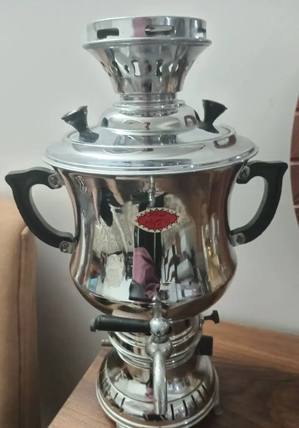 سمور گازی قدیمی بدون استفاده|سماور، چایساز، قهوهساز|کاشان, مزرعه نو|دیوار