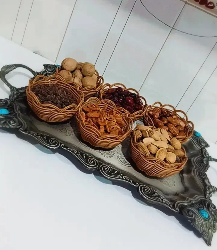 کاسه های کوچک جای تنقلات|صنایع دستی و سایر لوازم تزئینی|ازنا, |دیوار