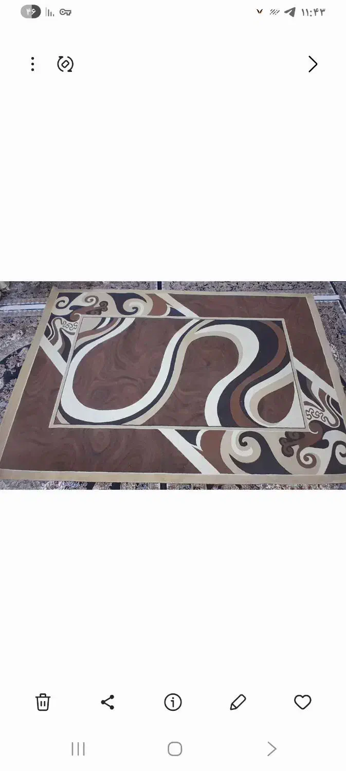 گلیم فرش 2در 3|گلیم، جاجیم، گبه|سنندج, |دیوار