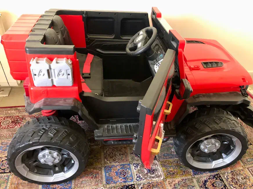 ماشین شارژی ۲ دیفرانسیل ۲ صندلی افرادی|اسباب‌بازی بچه|هشتگرد, فاز ۱ مهستان|دیوار