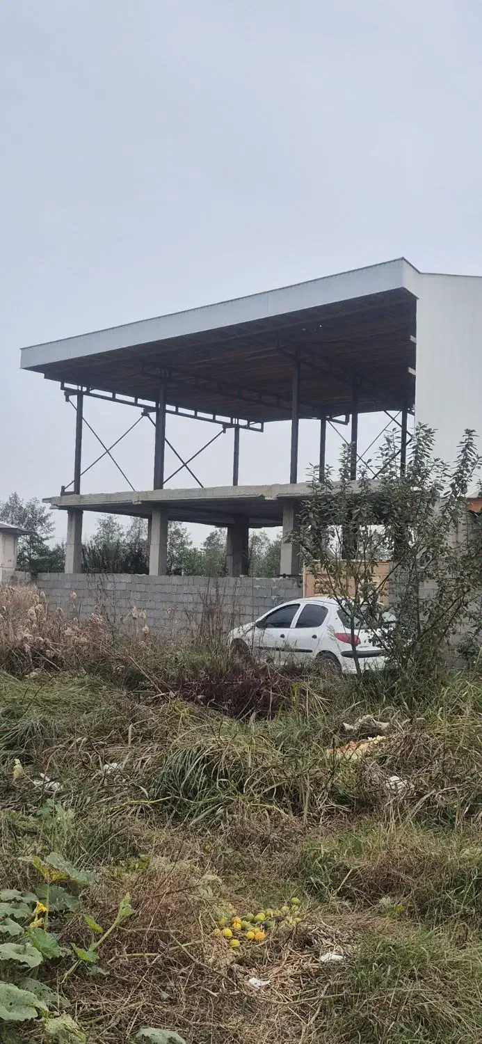 فروش۱۷۰مترزمین با سازه نیم کاره در/میدان امام علی|فروش زمین و ملک کلنگی|رشت, بیجارپس|دیوار