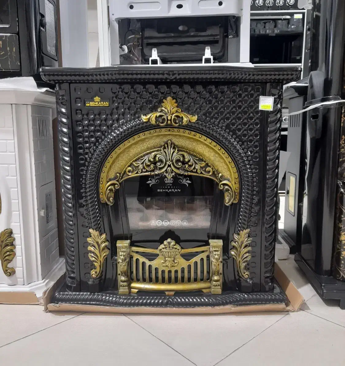 بخاری گازی شومینه ۳۰۰۰۰ بهکاران * اثاث مارکت|بخاری، هیتر، شومینه|سیرجان, |دیوار