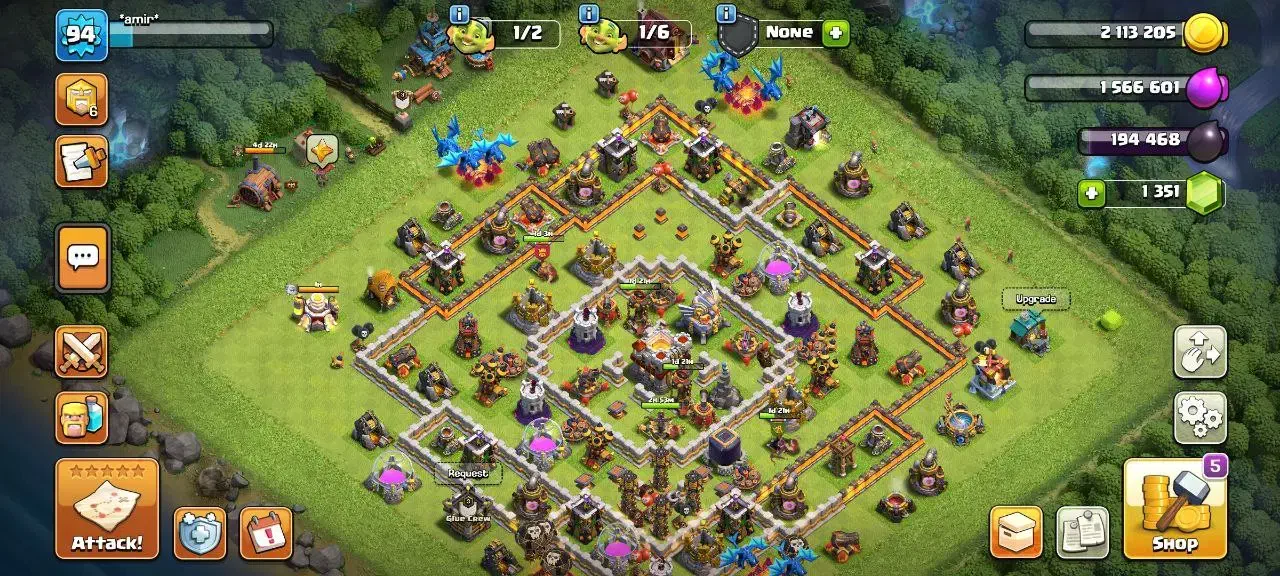 کلش اف کلنز تان ۱۱|کنسول، بازی ویدئویی و آنلاین|مشهد, نیروی هوایی|دیوار