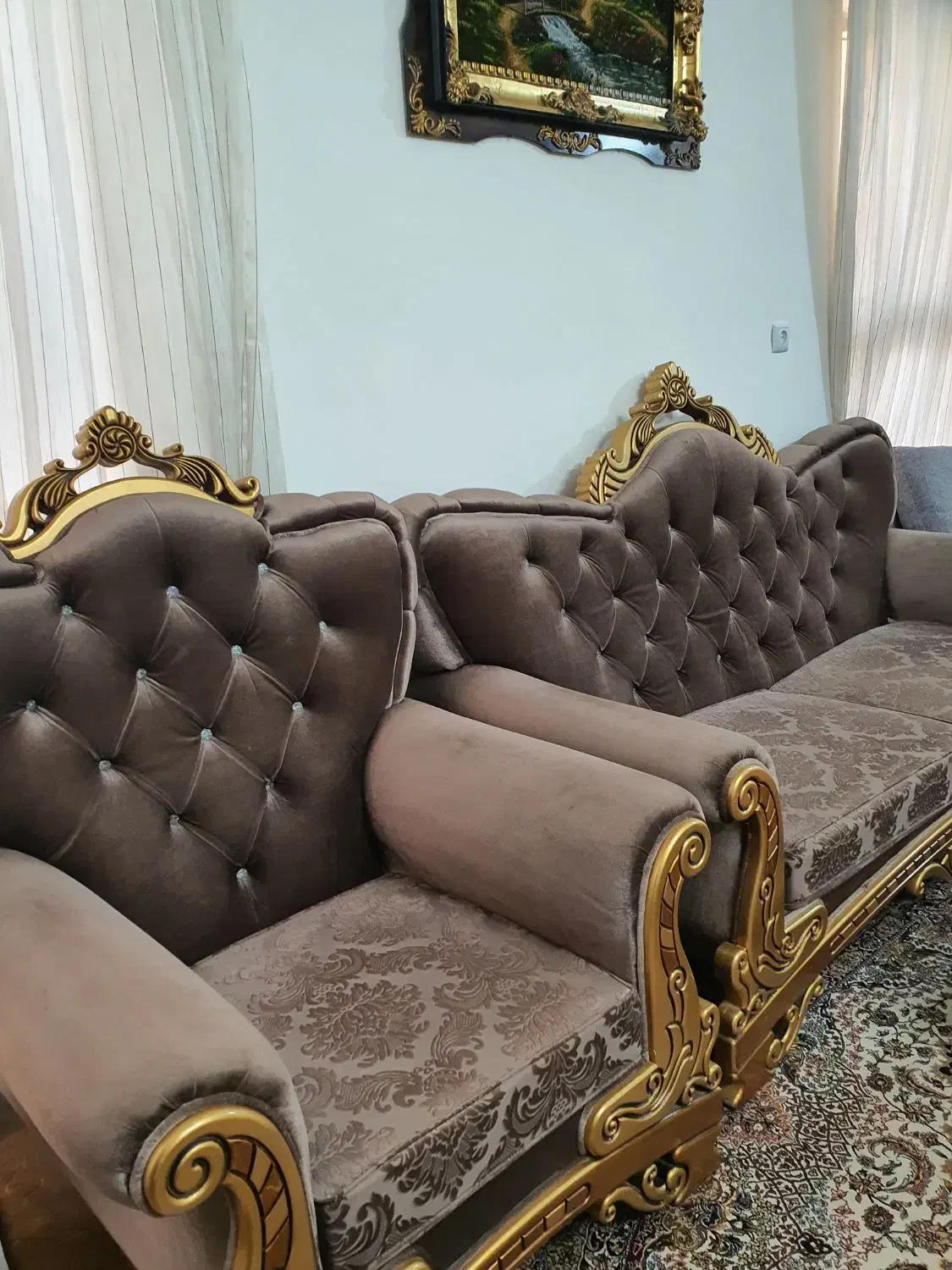 مبل سلطنتی|مبلمان خانگی و میز عسلی|شاهرود, |دیوار