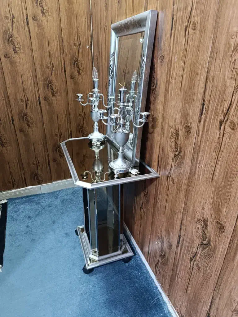 آینه شمعدون|مبلمان خانگی و میز عسلی|چمران, |دیوار