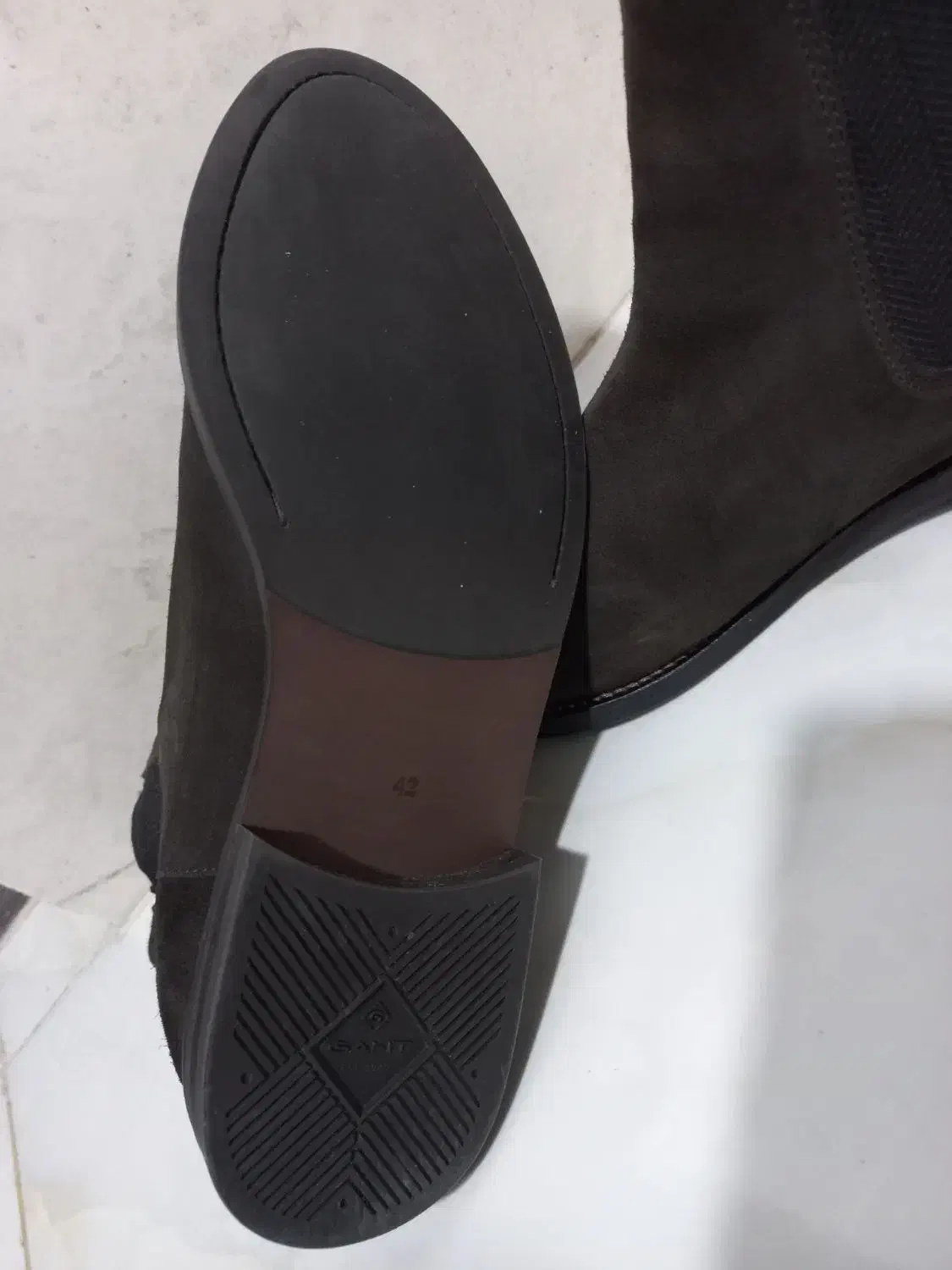 پوتین مردانه تمام چرم خارجی نونو|کیف، کفش، کمربند|سرپل ذهاب, |دیوار