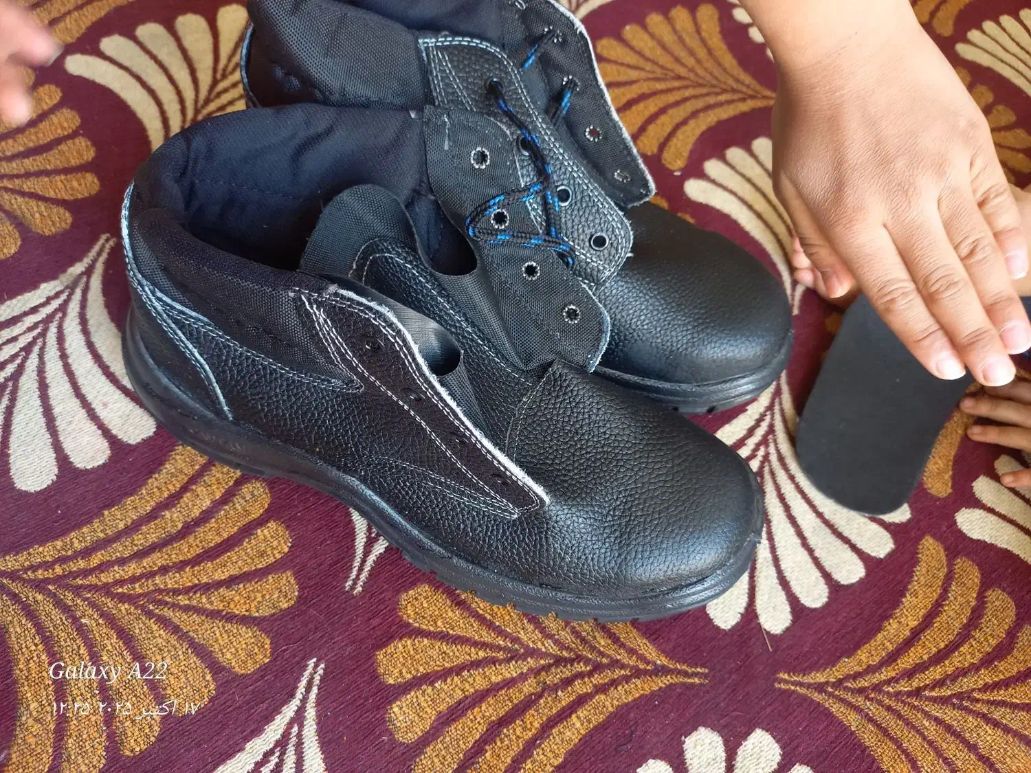 کفش ایمنی کار گران|کیف، کفش، کمربند|قم, کیوانفر|دیوار