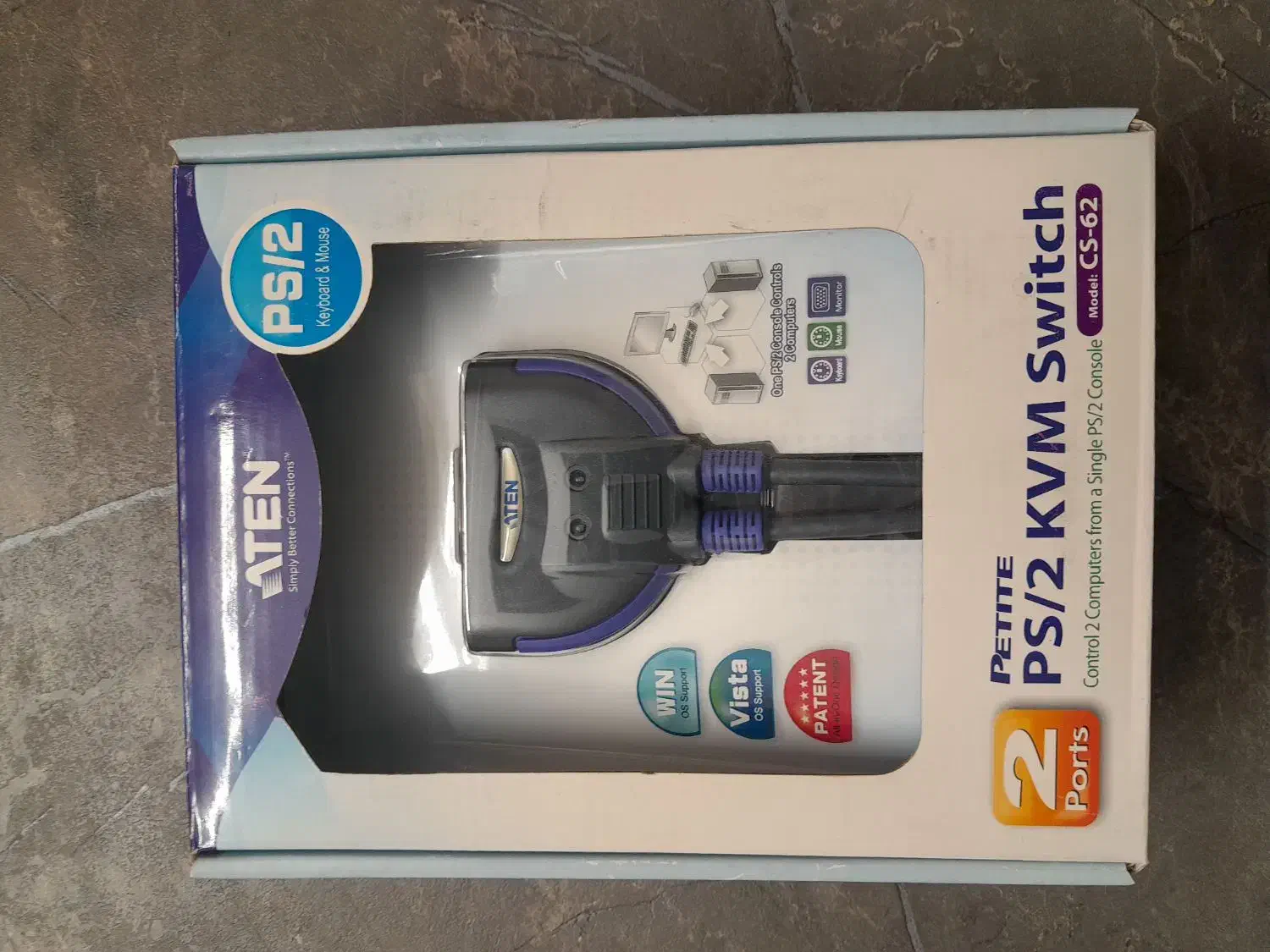 سوئیچ kvm 2 پورت|مودم و تجهیزات شبکه|مشهد, عامل|دیوار