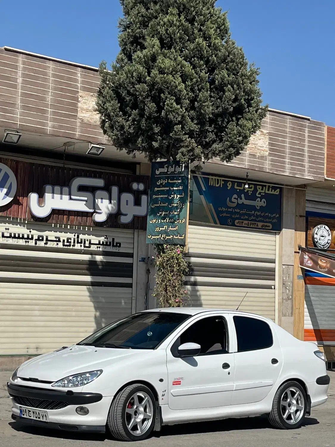 206 sd v8|خودرو سواری و وانت|شهرکرد, |دیوار