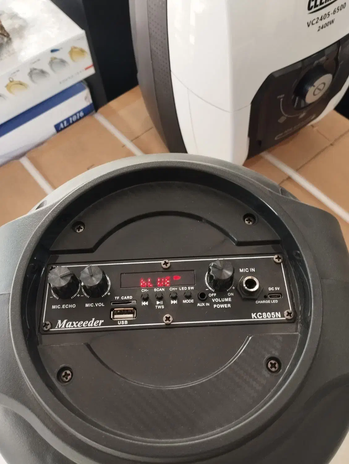 اسپیکر مسافرتی مکسیدر فروش فوری|پخشکننده همراه|اسلامشهر, شهرک محمدیه|دیوار