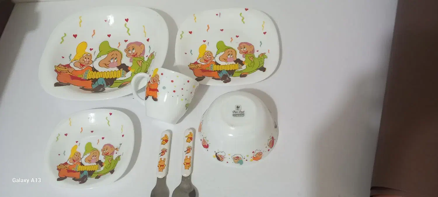 سرویس چینی بچه گانه نو ۳۰۰ تپمن|ظروف سرو و پذیرایی|ساری, |دیوار