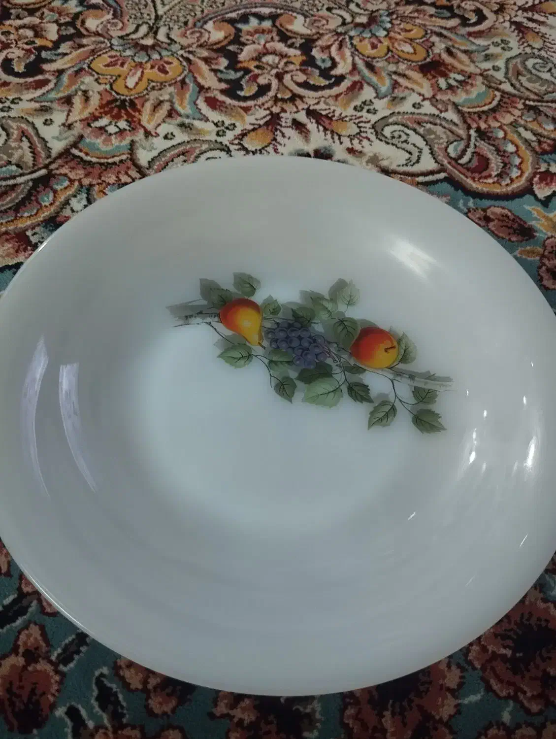 خورشت و پلو خوری گل میوه عتیقه اصل فرانسه|ظروف سرو و پذیرایی|تهران, مشیریه|دیوار