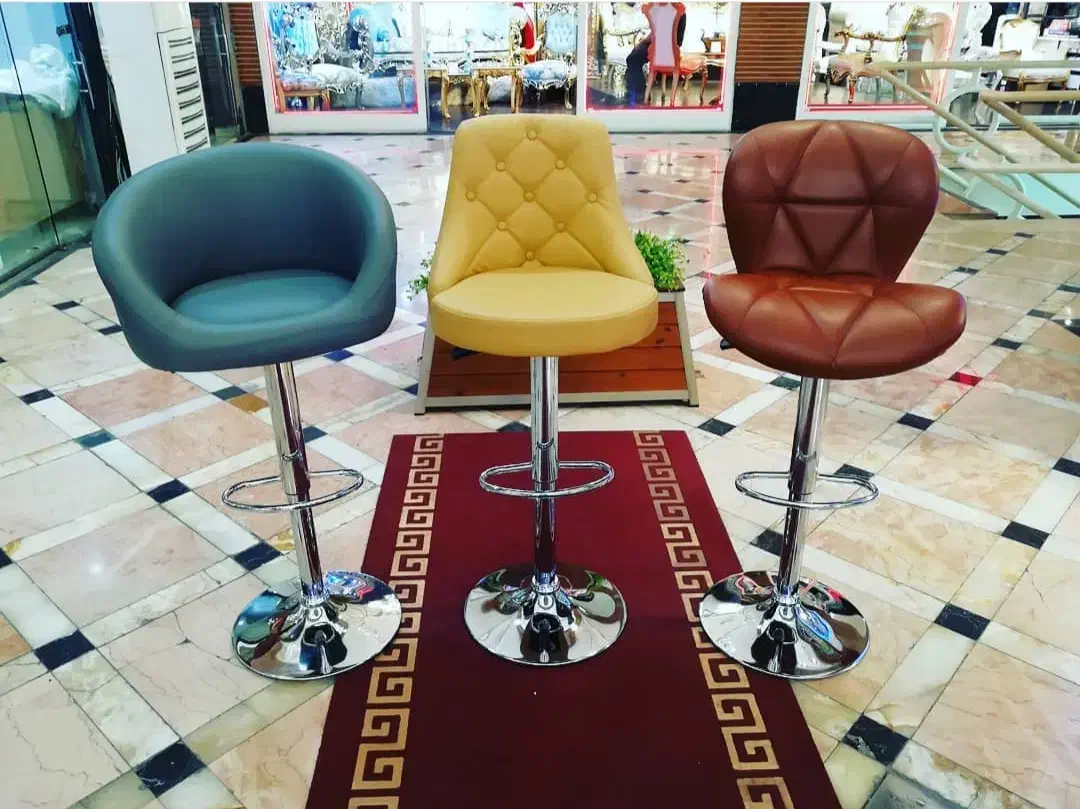 صندلی اپن جکدار،پایه ثابت ،چرخ دار کد (۹۶۶)|صندلی و نیمکت|همدان, |دیوار