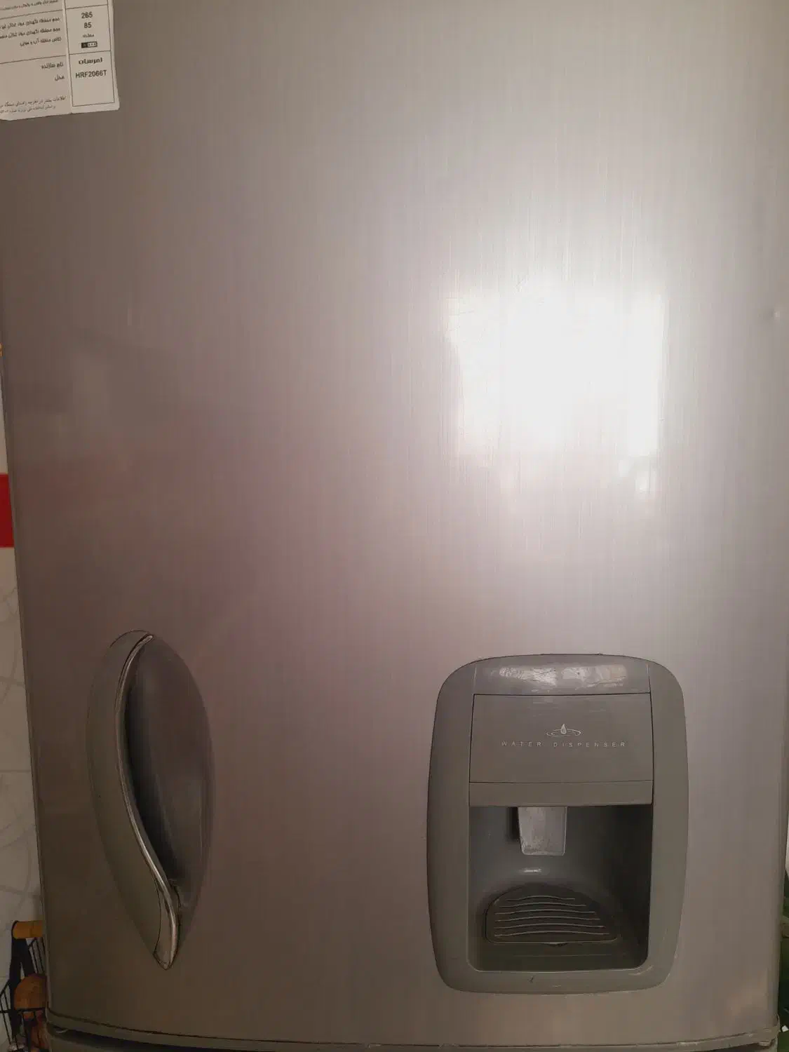 یخچال فریزر امرسان رنگ نقره ای|یخچال و فریزر|نیشابور, مازول|دیوار