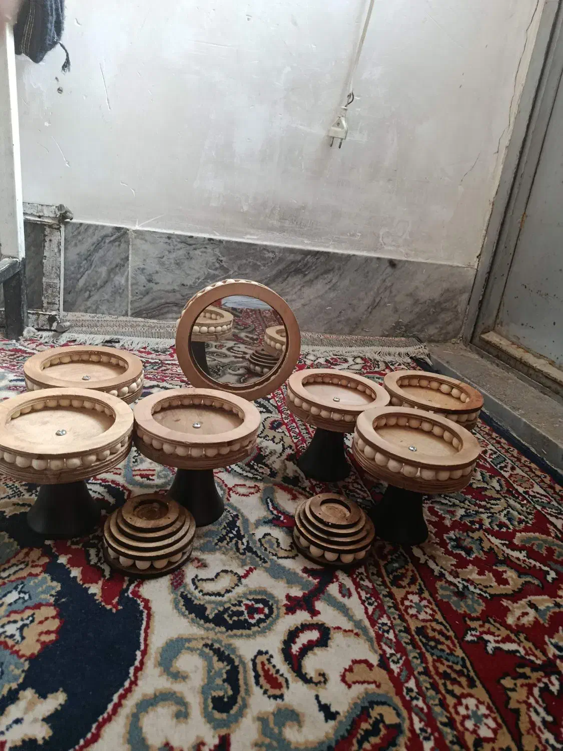 هفتسین چوبی|صنایع دستی و سایر لوازم تزئینی|بروجرد, |دیوار