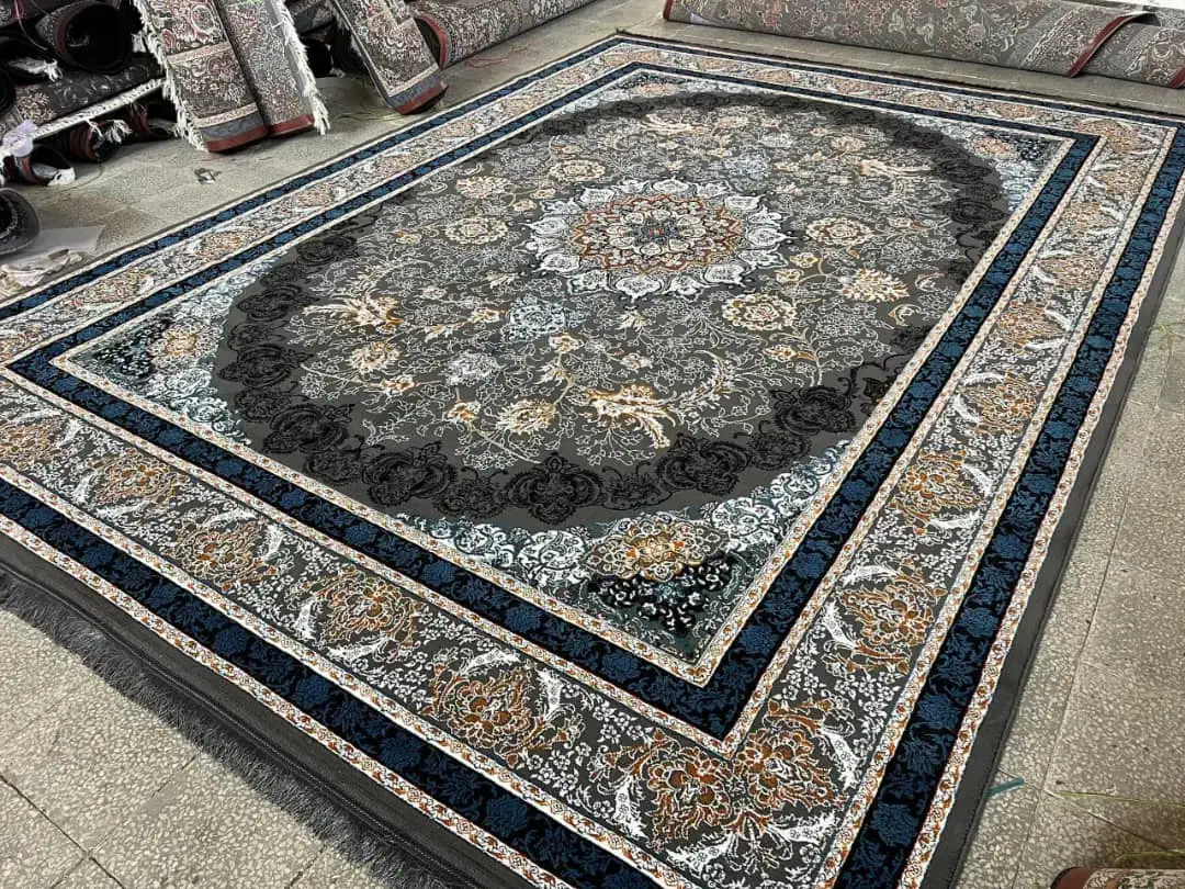 قالی ۱۲متری اقساطی دلنواز دودی|فرش|اصفهان, زاجان|دیوار