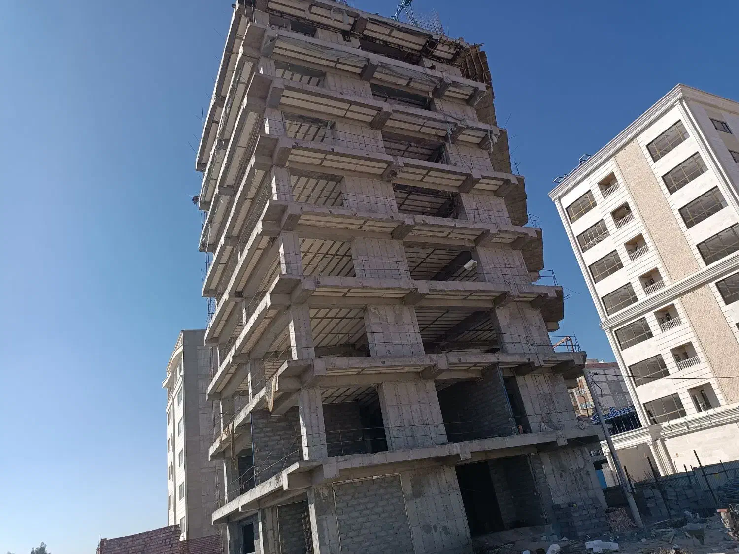 اجرای سازهای اسکلت بتنی|خدمات پیشه و مهارت|اهواز, سپیدار|دیوار