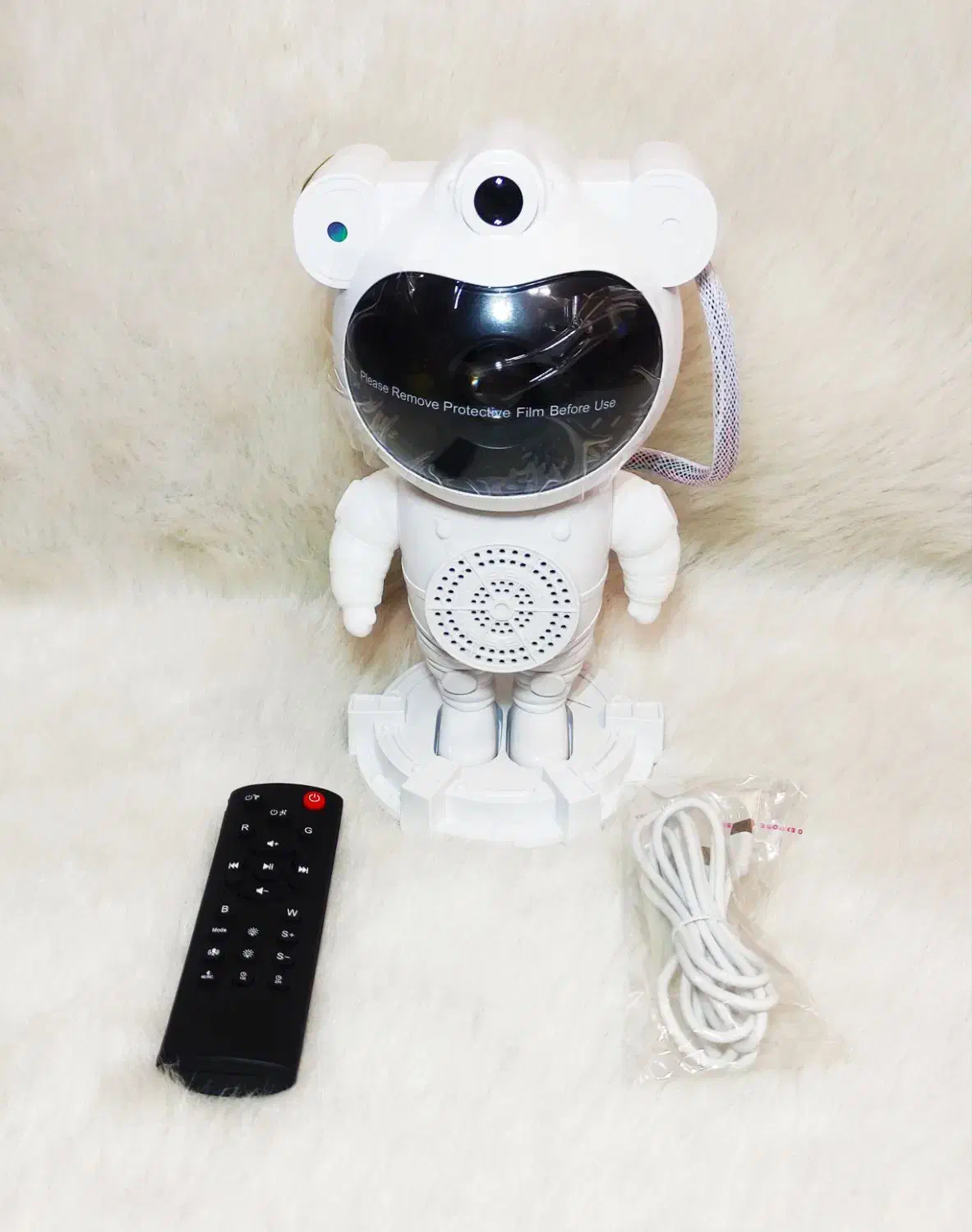 شبخواب لیزری اسپیکر دار فضانورد کامل ترین مدل|چراغ خواب و آباژور|قم, چهل درخت|دیوار