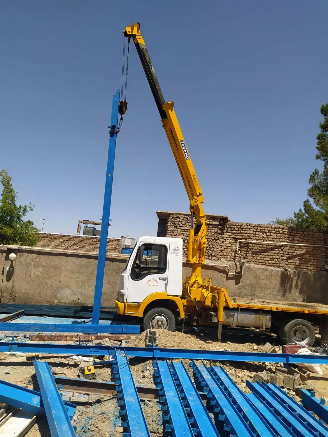 جرثقیل خاور اویکو مدل ۷۸|خودرو سنگین|قائن, |دیوار