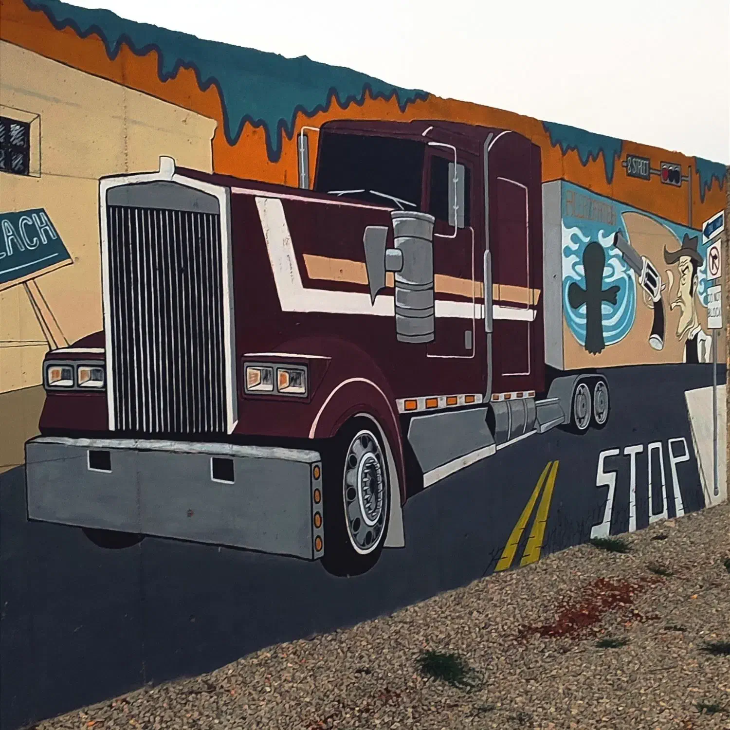 نقاشی دیواری طراحی گرافیتی|خدمات پیشه و مهارت|کرمانشاه, |دیوار