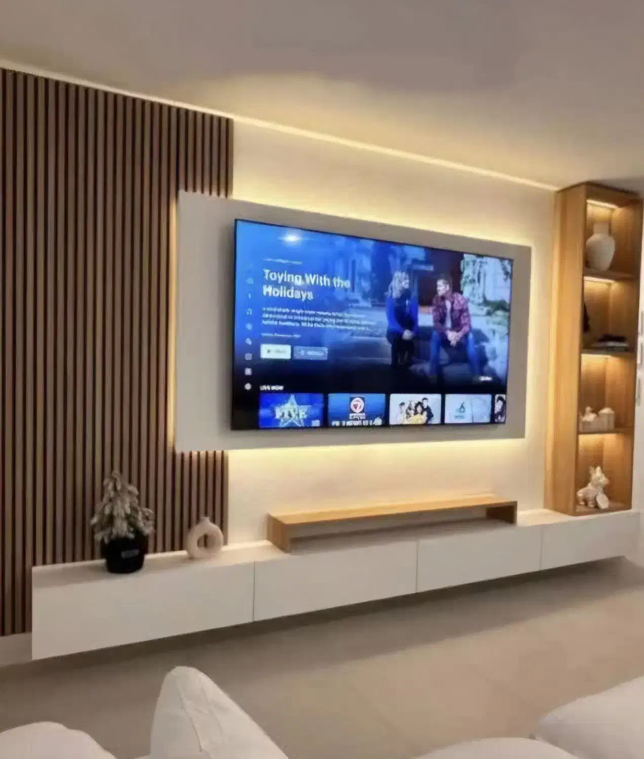 تی وی وال|میز تلویزیون|قم, دورشهر|دیوار