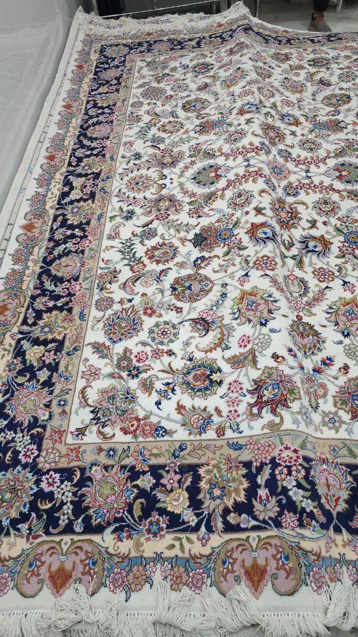 ۹ متری طرح افشان|فرش|کاشمر, |دیوار