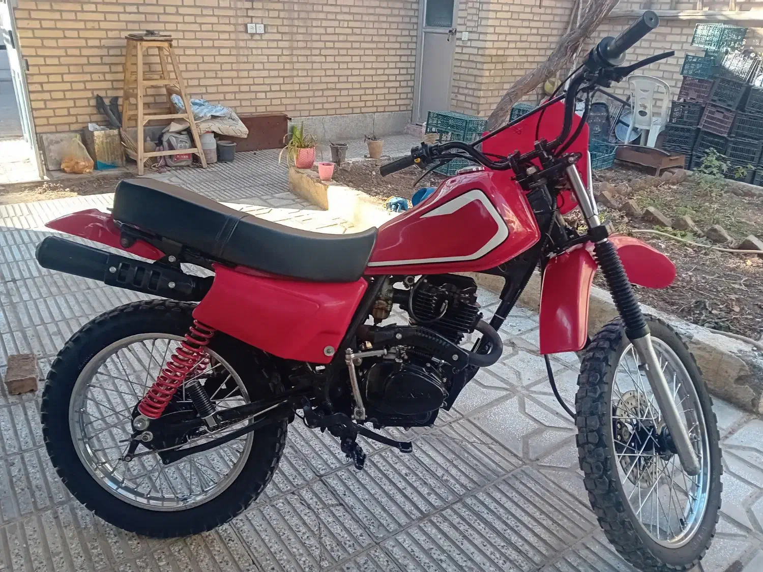 متور تریل ۲۰۰ اکسل مدل ۱۳۹۱|موتورسیکلت|سبزوار, چهارراه فرودگاه|دیوار