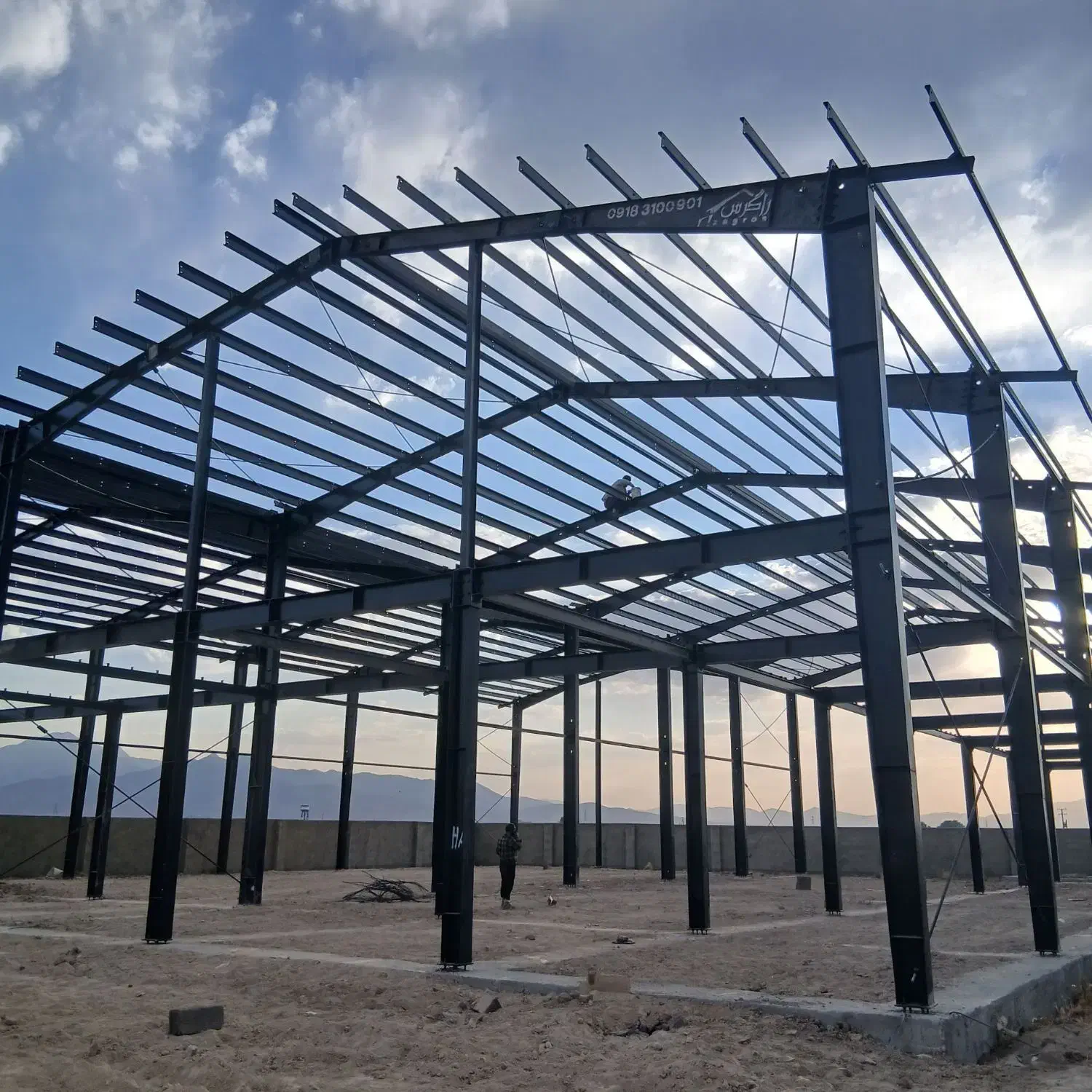 سوله سازی اسکلت فلزی|خدمات پیشه و مهارت|بهار, |دیوار