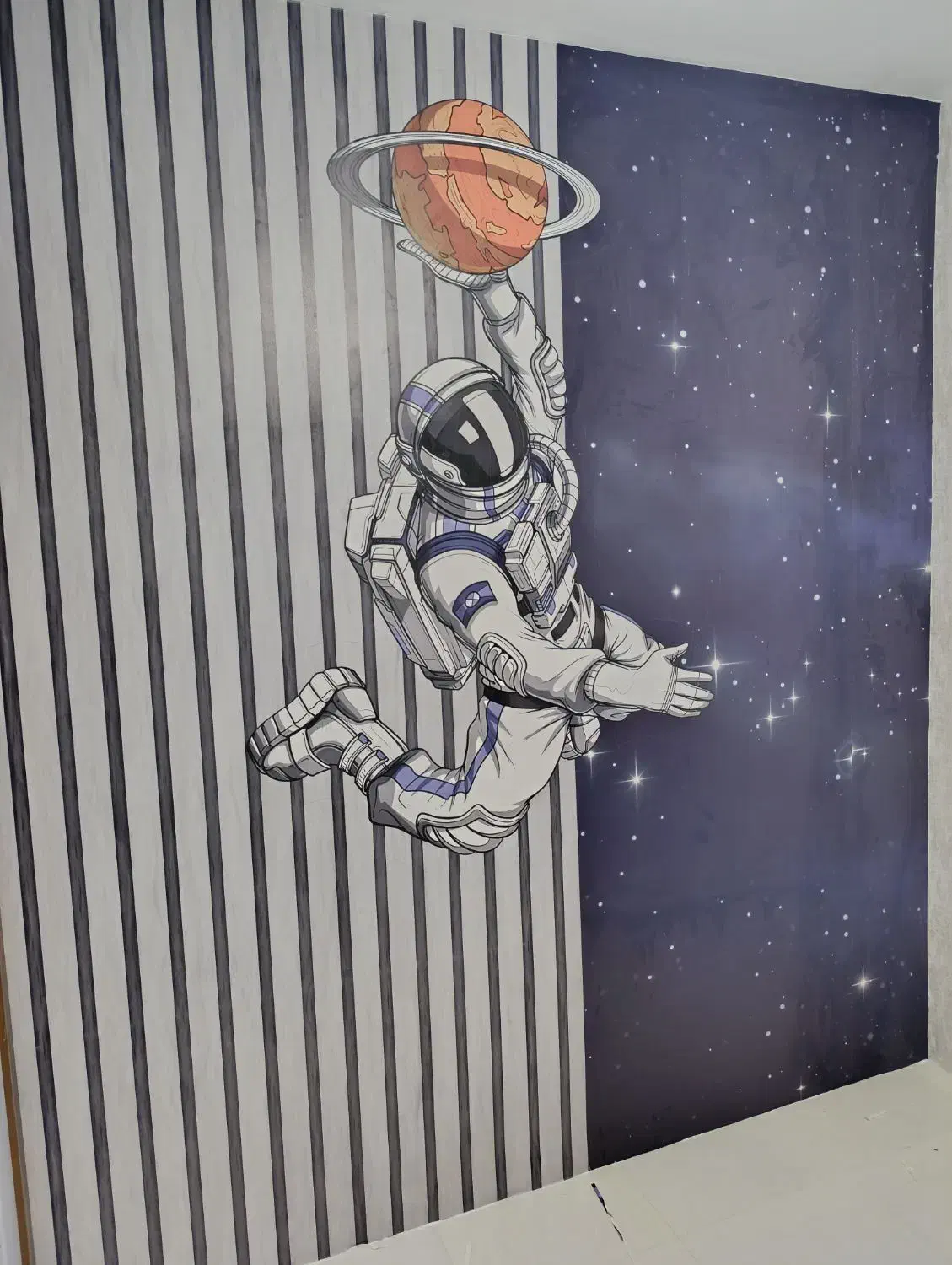 نصب انواع کاغذ دیواری،پوستر،نقاشی ساختمان|خدمات پیشه و مهارت|پاکدشت, پاکدشت (مامازند)|دیوار