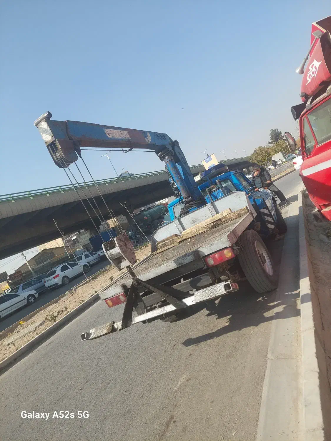 نیسان جرثقیل با چرخگیر|خودرو سواری و وانت|اصفهان, بابوکان|دیوار