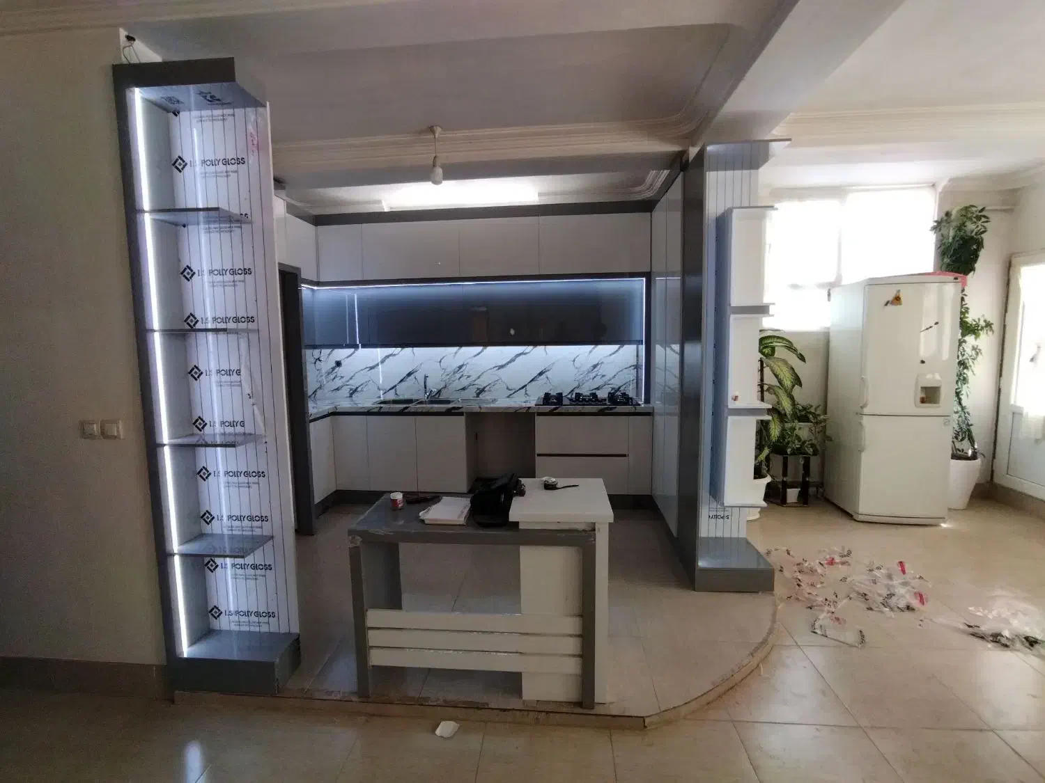 اجرای سرویس خواب کمد کابینت و ویترین اقساط ۶ ماهه|تخت و سرویس خواب|مراغه, |دیوار