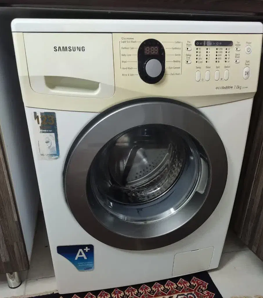ماشین لباسشویی سامسونگ - Samsung|ماشین لباسشویی و خشک‌کن لباس|قم, باجک دو|دیوار
