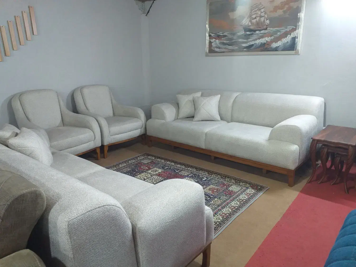 مبل لیندو ۸ نفره. کد ۱۲۴۰. چکی بدون سود|مبلمان خانگی و میز عسلی|ساری, |دیوار