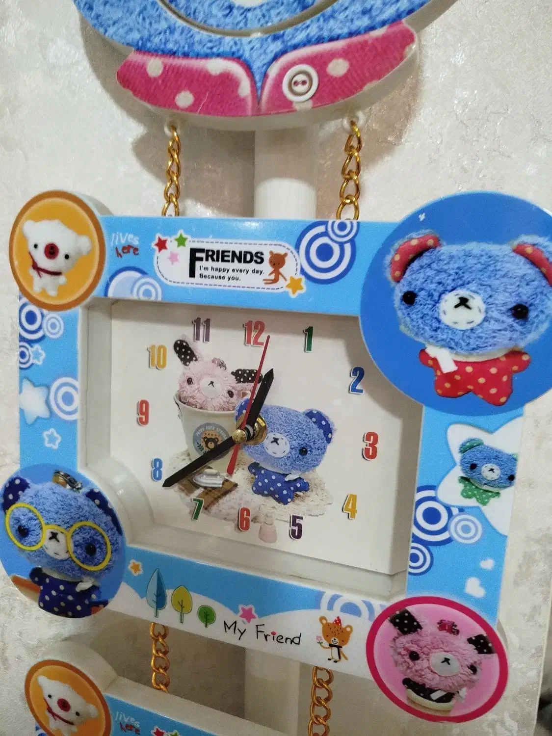 ساعت کودک|ساعت دیواری و تزئینی|اسلام‌شهر, مظفریه|دیوار