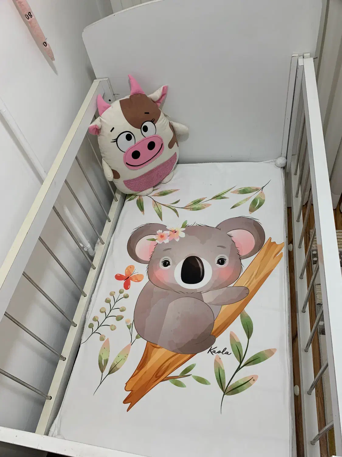 تخت کودک همراه رو تختی و تشک|تخت و صندلی بچه|فومن, |دیوار