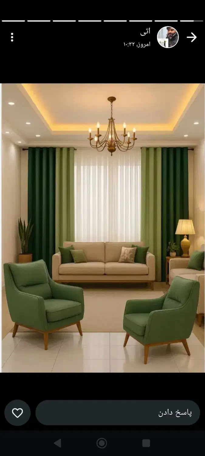 پرده مخمل پنل اماده تحویل فوری|پرده، رانر، رومیزی|تهران, عبدلآباد|دیوار