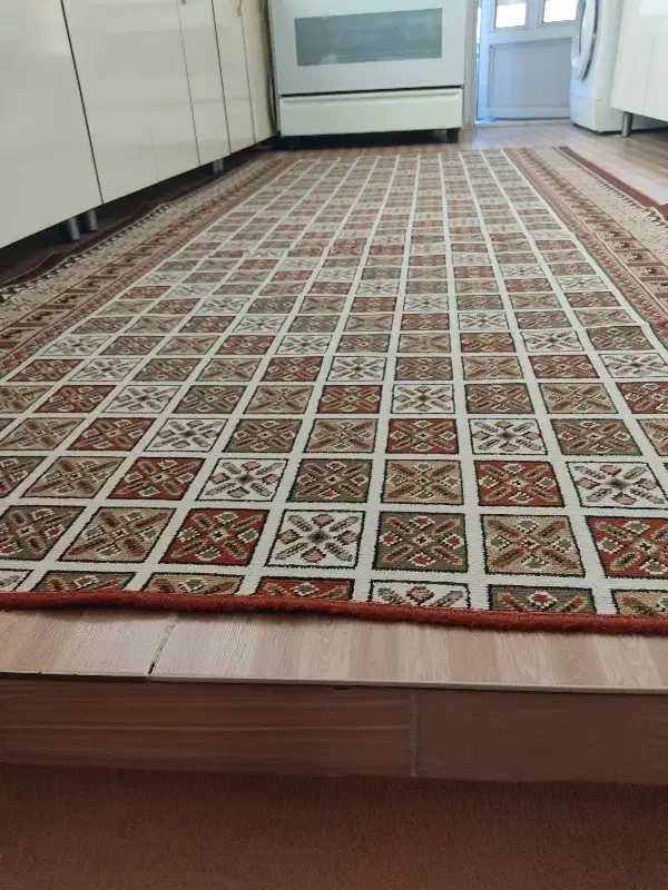 گلیم سه متری|گلیم، جاجیم، گبه|کرمانشاه, |دیوار