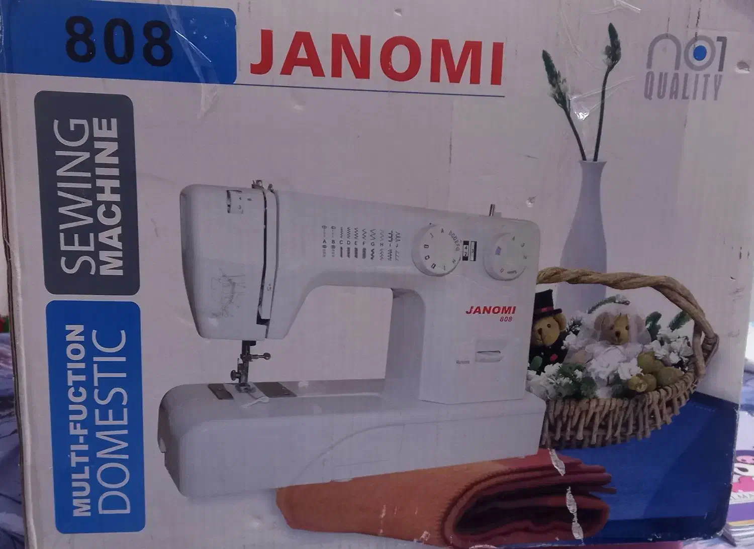 چرخ خیاطی ژانومه 808|چرخ خیاطی و ریسندگی|سمنان, |دیوار