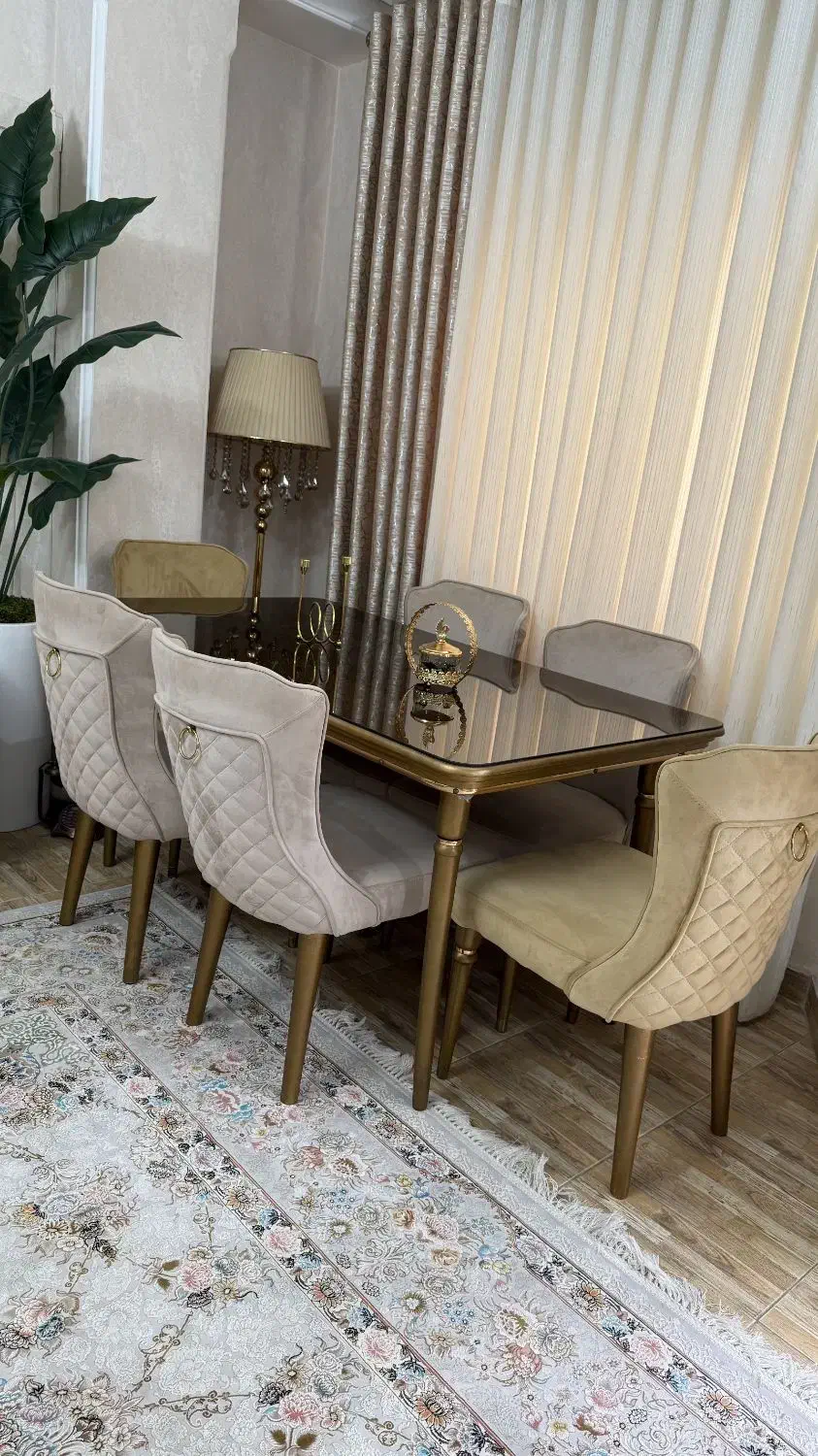 میزناهارخوری ۶ نفره|میز و صندلی غذاخوری|رشت, استادسرا|دیوار