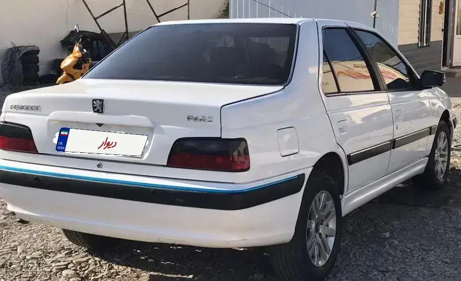 پژو پارس سفید|خودرو سواری و وانت|محمدشهر, محمدشهر|دیوار