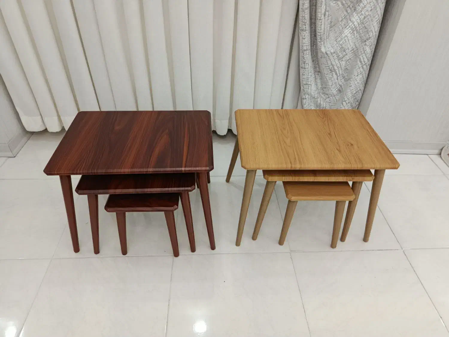 میز جلومبلی عسلی وکیومی، جلو مبلی عسلی سه تکه|مبلمان خانگی و میز عسلی|تهران, هفده شهریور|دیوار