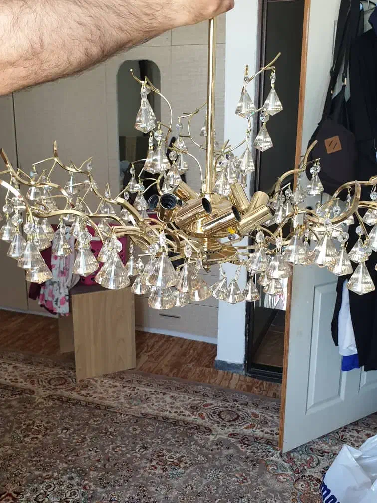 لوستر سقفی|لوستر و چراغ آویز|سقز, |دیوار