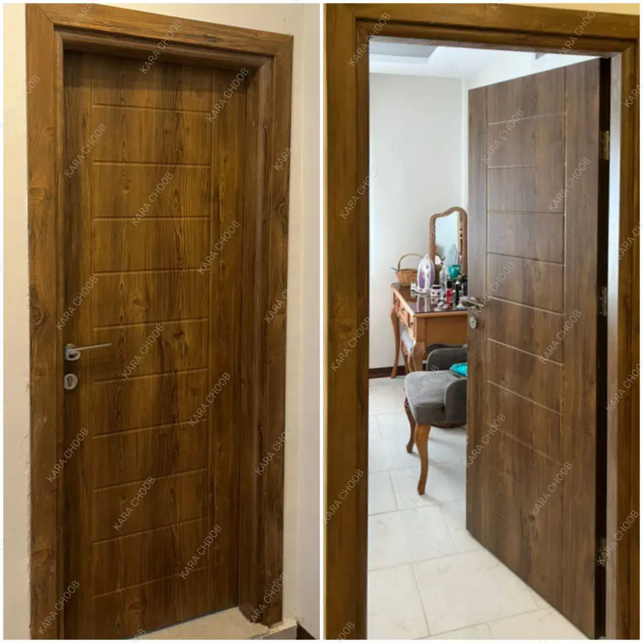 درب سیم لول اتاقی در چهارچوب ضد سرقت چوبی|مصالح و تجهیزات ساختمان|تهران, تهرانپارس غربی|دیوار