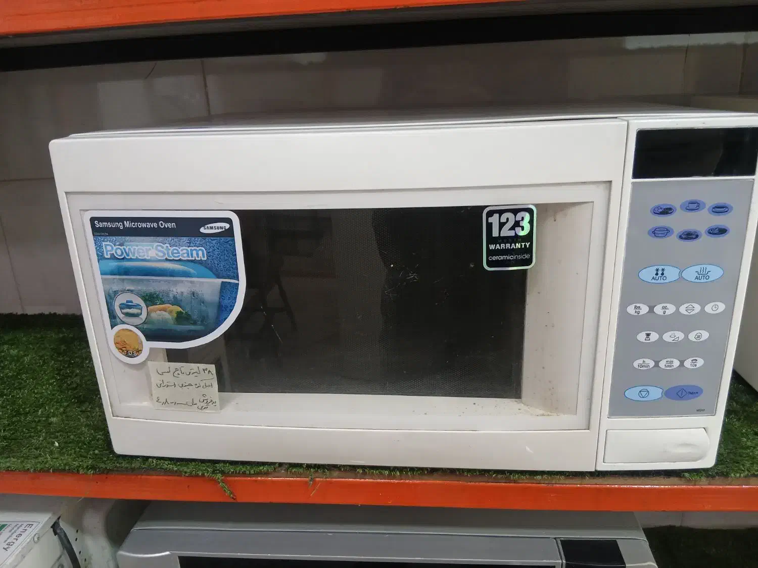 مایکروویو ۳۸ لیتری سامسونگ کره سایزبزرگ|اجاق گاز و لوازم برقی پختوپز|تهران, نعمتآباد|دیوار