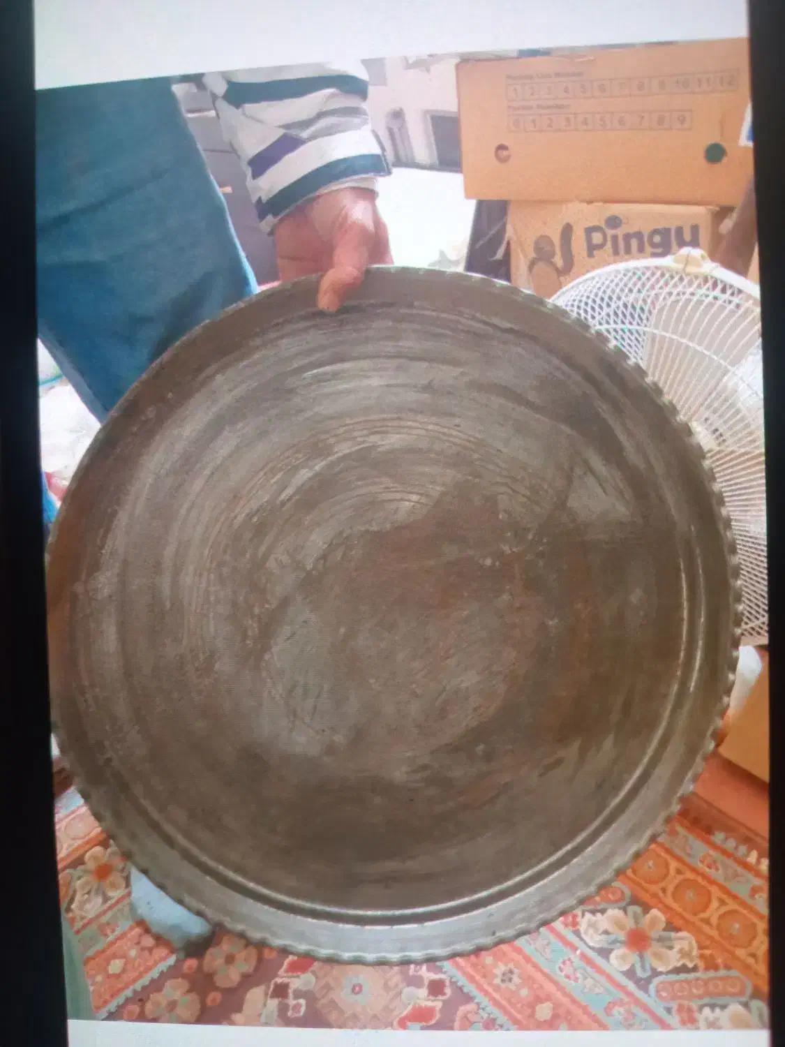 سینی مجمه قدیمی|کلکسیون اشیاء عتیقه|گنبد کاووس, |دیوار