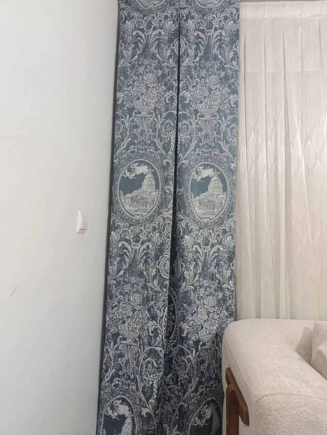 والان پرده|پرده، رانر، رومیزی|پاکدشت, شهرک امام رضا|دیوار