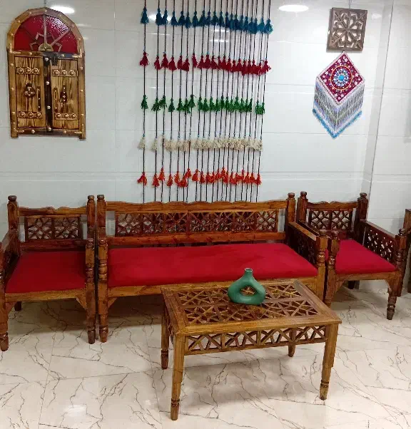 تخت سنتی گیلان|مبلمان خانگی و میز عسلی|رشت, حومه رشت|دیوار