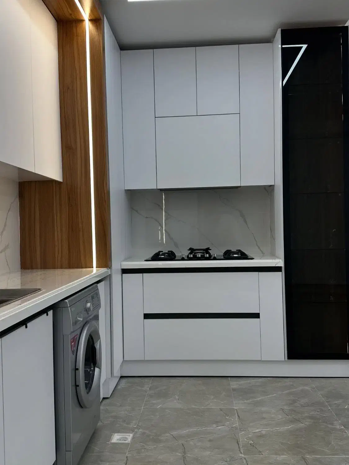 طراحی و اجرا کابینت هایگلاس|مصالح و تجهیزات ساختمان|تهران, زنجان جنوبی|دیوار