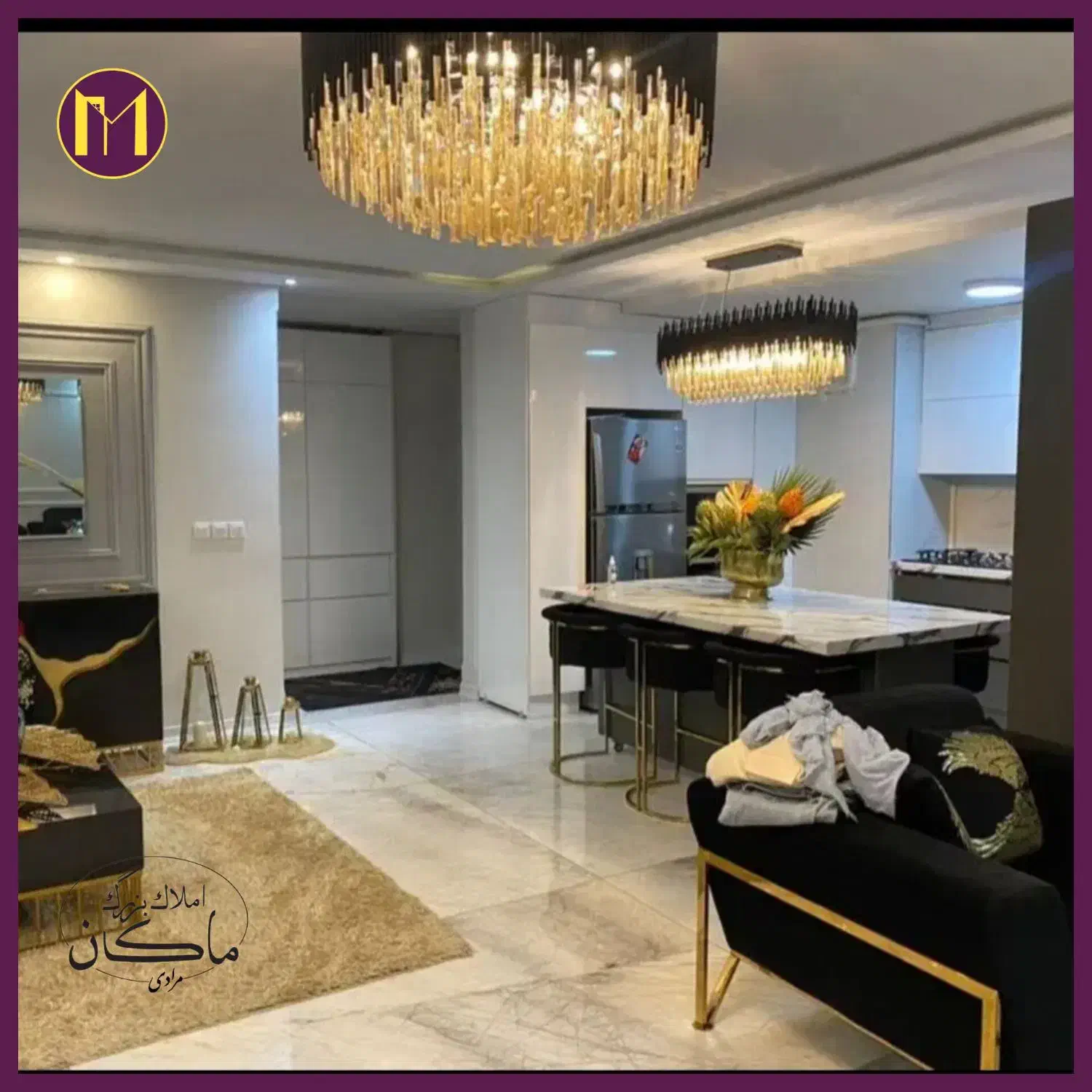 کم واحد/112 متر 2 خواب/(تاپ لوکیشن)نزدیک مترو